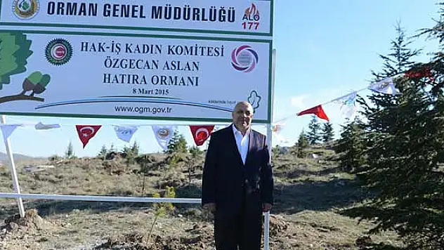 HAK-İŞ'ten Özgecan için hatıra ormanı