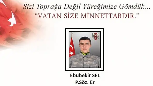Hakkari'de bir asker şehit oldu
