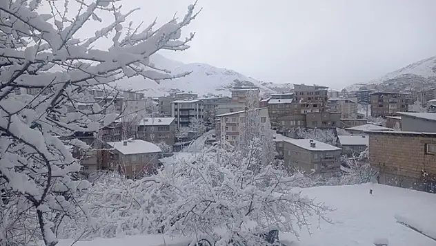 Hakkari kar hapsinde: Okullar tatil edildi, 284 yerleşim yerinin yolu kapandı
