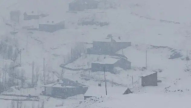Hakkari'de 6 köy ve 14 mezra yolu ulaşıma kapandı
