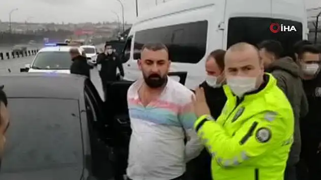 Haliç'te nefes kesen kovalamaca yaşandı