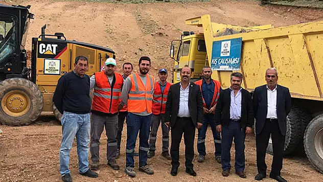 Halkapınar'da 50 yıllık asfalt yol hasreti bitiriyor