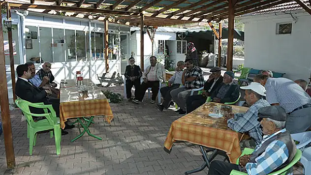 Halkapınar Kaymakamı Bozkurtoğlu İvriz'de vatandaşlarla buluştu
