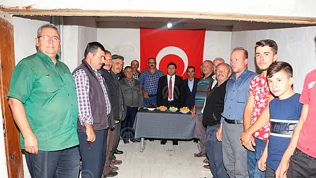 Halkapınar Kaymakamı vatandaşlarla buluştu