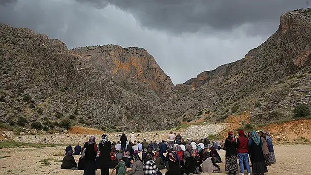 Halkapınar'da yağmur duası yapıldı