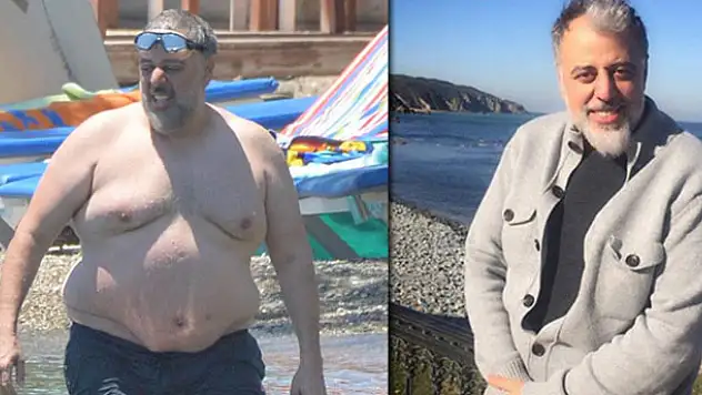 Hamdi Alkan 4 ayda 44 kilo verdi