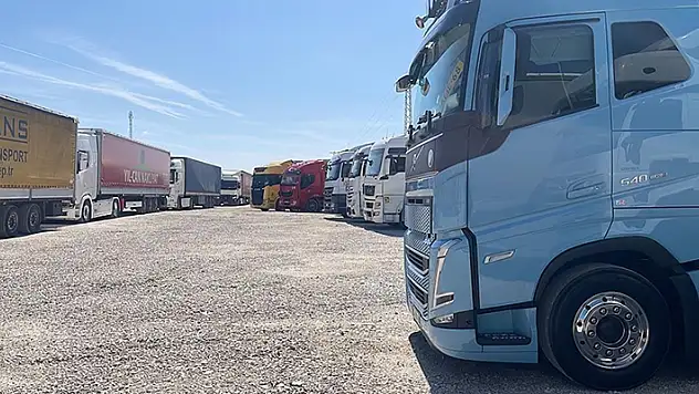 Hamzabeyli Sınır Kapısı'ndaki tır parkının kapasitesi iki katına çıkarılıyor
