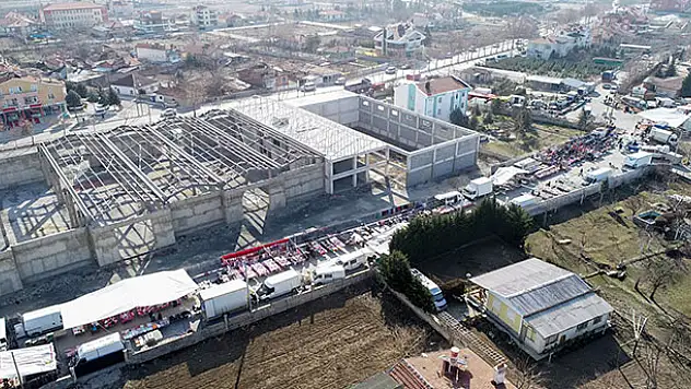 Harmancık Pazar Yeri ve Sosyal Tesisi projesinde süreç hızlandı