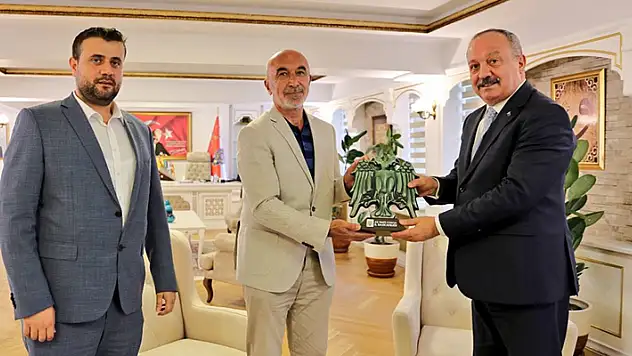 Hasan Angı'dan Konya İl Emniyet Müdürü Mustafa Aydın'a veda mesajı