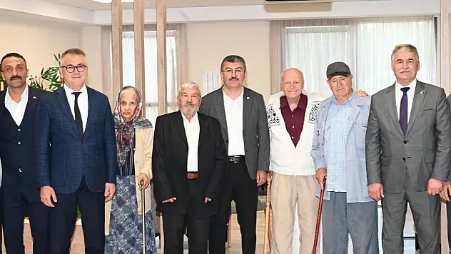 Hasan Ekici'den baba ocağında anlamlı ziyaret