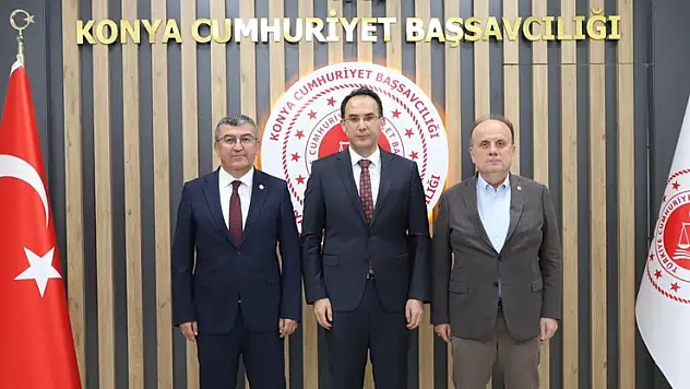 Hasan Ekici'den Başsavcı Çoban'a ziyaret