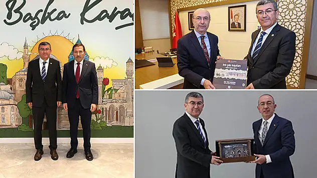 Hasan Ekici'den belediye başkanlarına ziyaret!