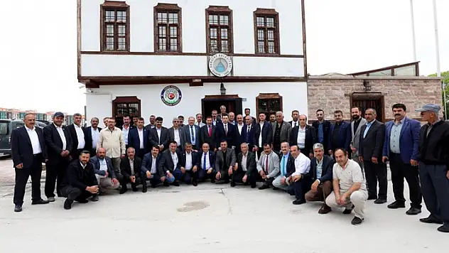 Hasan Kılca muhtarlarla bir araya geldi 