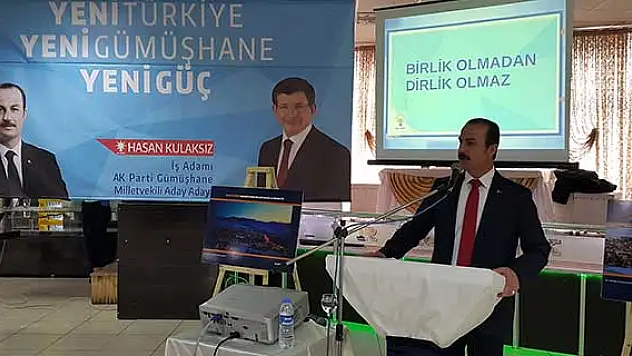 Hasan Kulaksız AK Parti'den aday