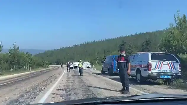 Hatalı sollama yapan şimdi yandı
