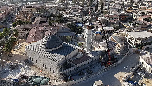 Hatay-Konya kardeşliğinin nişanesi olacak camii de son adım