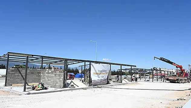 Hatay'da 152 Dükkandan Oluşan Konya Bedesteninin temeli atıldı
