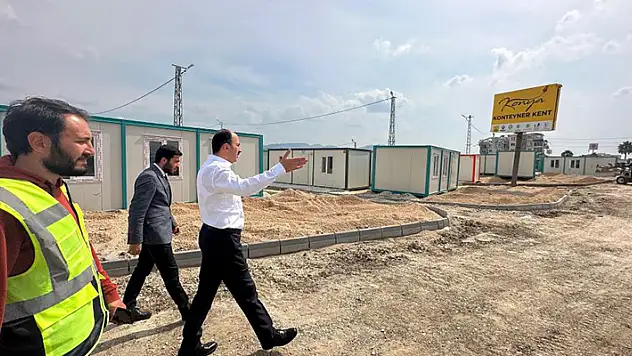 Hatay'da Konya Konteyner Kent'in ilk etabı tamamlanmak üzere
