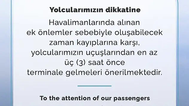 
Havalimanlarında güvenlik önlemleri arttırıldı