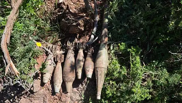 Havan ve antitank roketi bulundu