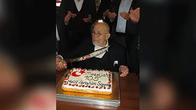 Konya'nın hayır çınarı H. İbrahim Sayar 106 yaşında