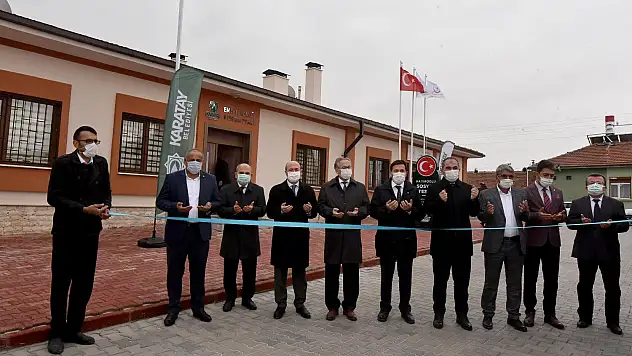 Hayıroğlu Mahallesinde sosyal tesis hizmete açıldı
