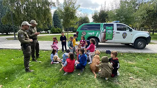 Hayvanlar HAYDİ polisleriyle korunuyor
