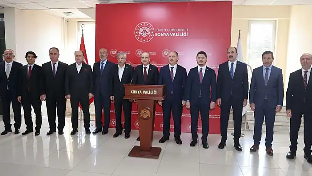 Hazine ve Maliye Bakanı Mehmet Şimşek, Konya'da
