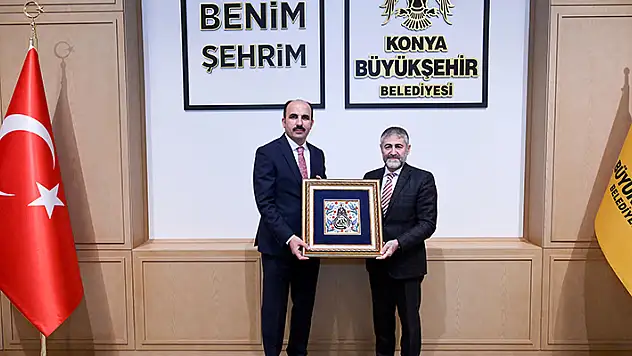 Hazine ve Maliye Bakanı Nebati Başkan Altay'ı ziyaret etti
