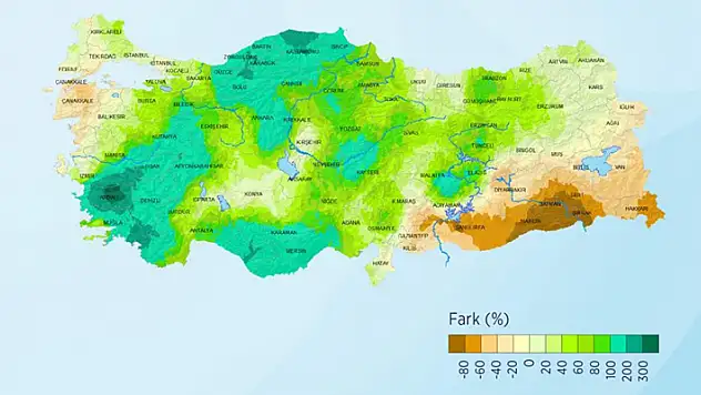 Haziran ayında yağışlarda yüzde 60 artış yaşandı
