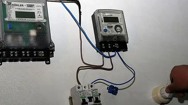 HDP ve DBP binasında kaçak elektrik kullanılmış
