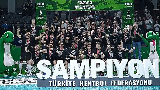 Hentbolda HDI Sigorta Erkekler Türkiye Kupası'nı Beşiktaş Safi Çimento kazandı
