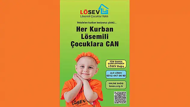 Her kurban lösemili çocuklara can!