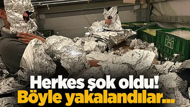Herkes şok oldu! Böyle yakalandılar...