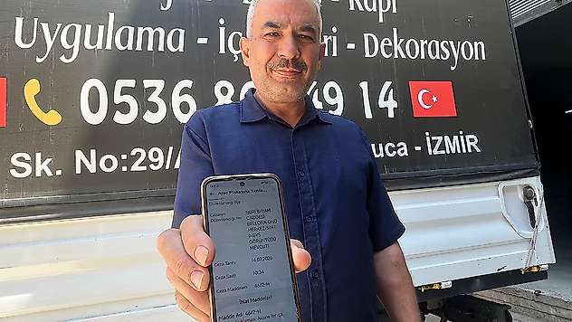 Hiç gitmediği şehirden trafik cezası yağdı! Esnaf isyan etti