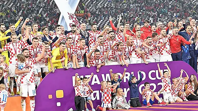 Hırvatistan 2022 Dünya Kupası'nı üçüncü tamamladı
