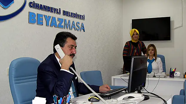 Hizmetin gülen yüzü Beyaz Masa