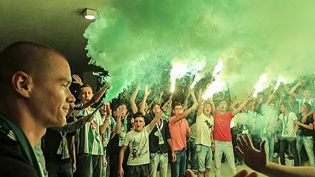 Holmen'e Konya'da coşkulu karşılama