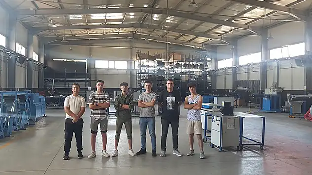 Huğlu Savunma Sanayi Mesleki ve Teknik Anadolu Lisesi'nin Erasmus Projesi tamamlandı
