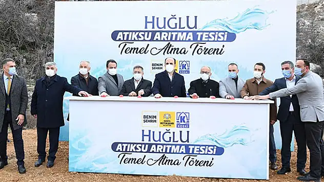 Huğlu ve Üzümlü atık su arıtma tesislerinin temeli atıldı