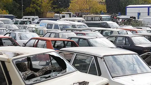 Hurda araç sahiplerinin borç ve cezaları silinecek