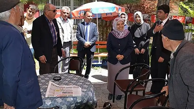 Hüsniye Erdoğan Baba ocağında seçim çalışması yaptı