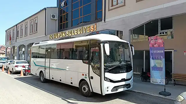 Hüyük Belediyesi filosuna tur ve gezi otobüsünü ekledi
