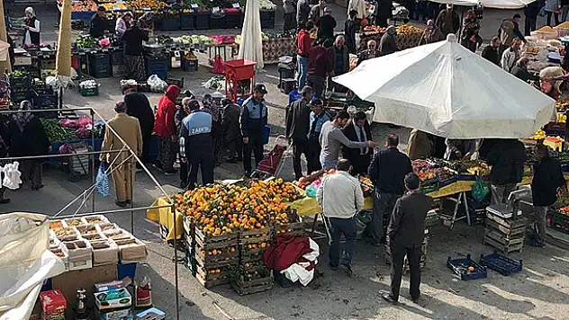 Hüyük'te 2 hafta açık pazar kurulmayacak