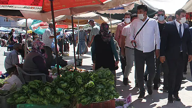 Hüyük'te 2 hafta süreyle semt pazarları kurulmayacak