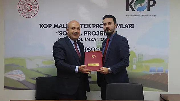 Hüyük'te 'KOP ile Kıreli okuyor' projesi okula kütüphane kazandıracak