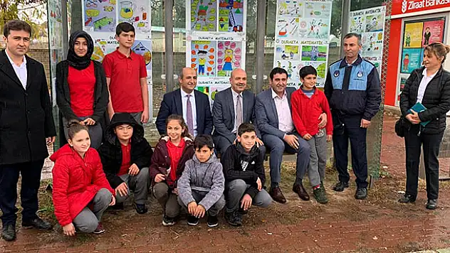 Hüyük'te matematik duraklarla sevdirilecek