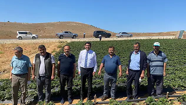 Hüyük'te Orköy projeleri yerinde incelendi
