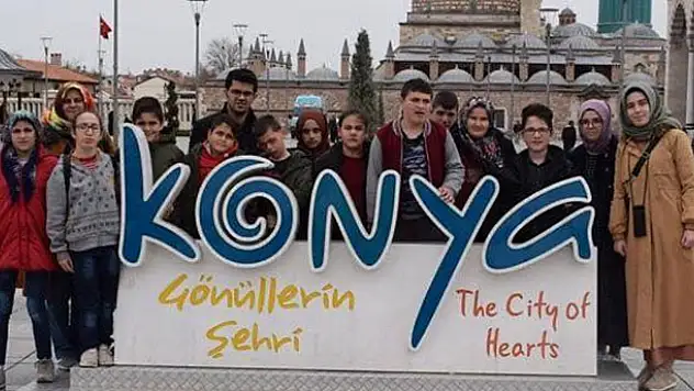 Hüyük'te özel öğrencilere Konya gezisi