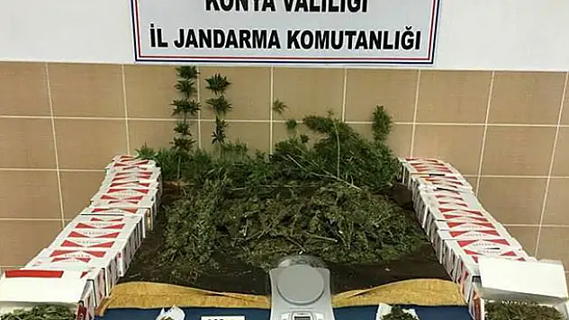 Hüyük'te uyuşturucu operasyonu